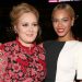 LOS ANGELES, CA - FEBRUARY 10: Singers Adele and Beyonce attends the 55th Annual GRAMMY Awards at STAPLES Center on February 10, 2013 in Los Angeles, California.  (Photo by Christopher Polk/Getty Images for NARAS)