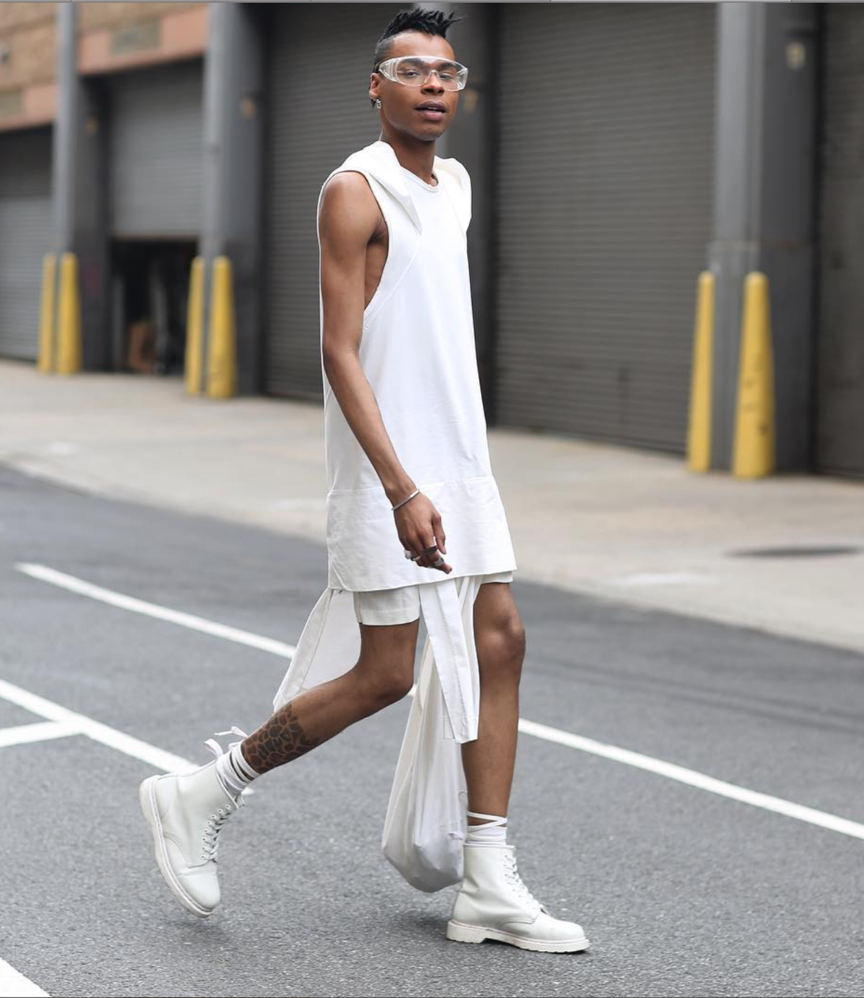 El hombre sin tabúes, Street style NYFW 2018