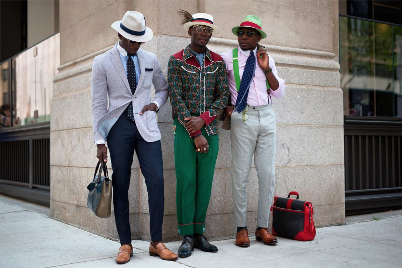 El hombre sin tabúes, Street style NYFW 2018