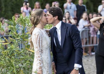 DAVID S. BUSTAMANTE 22/06/2019 CASTAÑEDA/ CANTABRIA Boda de Maria Pombo y Pablo Castellano en la Colegiata de Castañeda, Cantabria