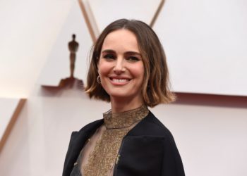 Mandatory Credit: Photo by Jordan Strauss/Invision/AP/Shutterstock (10552544eo)
Natalie Portman arrives at the Oscars, at the Dolby Theatre in Los Angeles
92nd Academy Awards - Arrivals, Los Angeles, USA - 09 Feb 2020