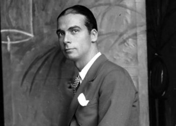 Cristobal Balenciaga (1895-1972), Spanish couturier, in 1927.