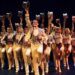 a chorus line