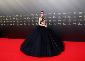 Actress Milena Smit at photocall for the 36th annual Goya Film Awards in Valencia on Saturday 12 February, 2022.