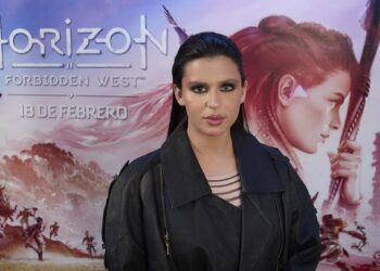 10-02-2022 La cantante Nathy Peluso posa durante una entrevista con Europa Press con motivo del lanzamiento del videojuego Horizon Forbidden West para PS4 y PS5, en Local Downtown, a 10 de febrero de 2022, en Madrid (España). Nathy Peluso ha compuesto una canción para el videojuego Horizon Forbidden West, con videoclip incluido.
SOCIEDAD 
Jesús Hellín - Europa Press