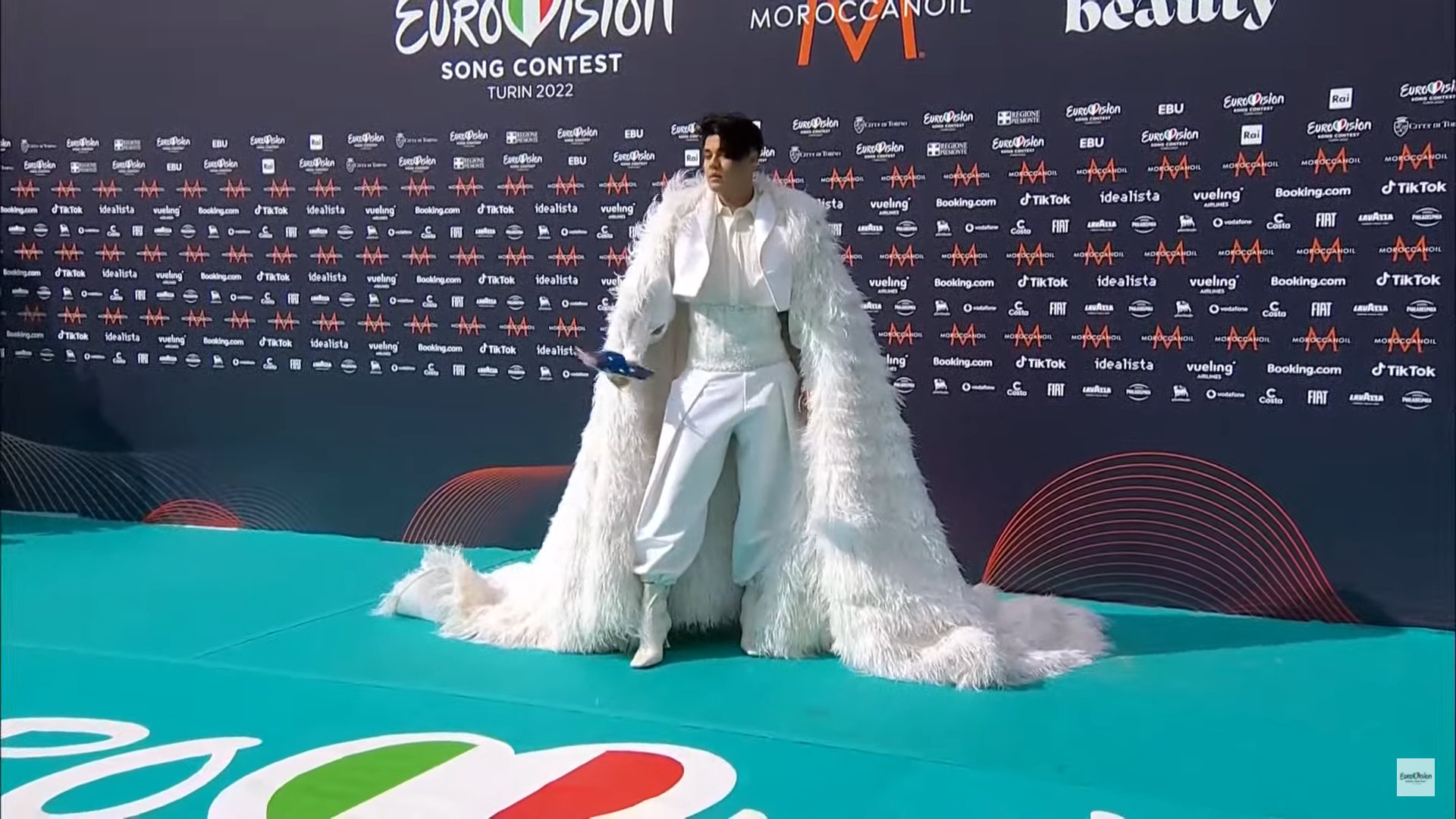 Chanel eurovision alfombra