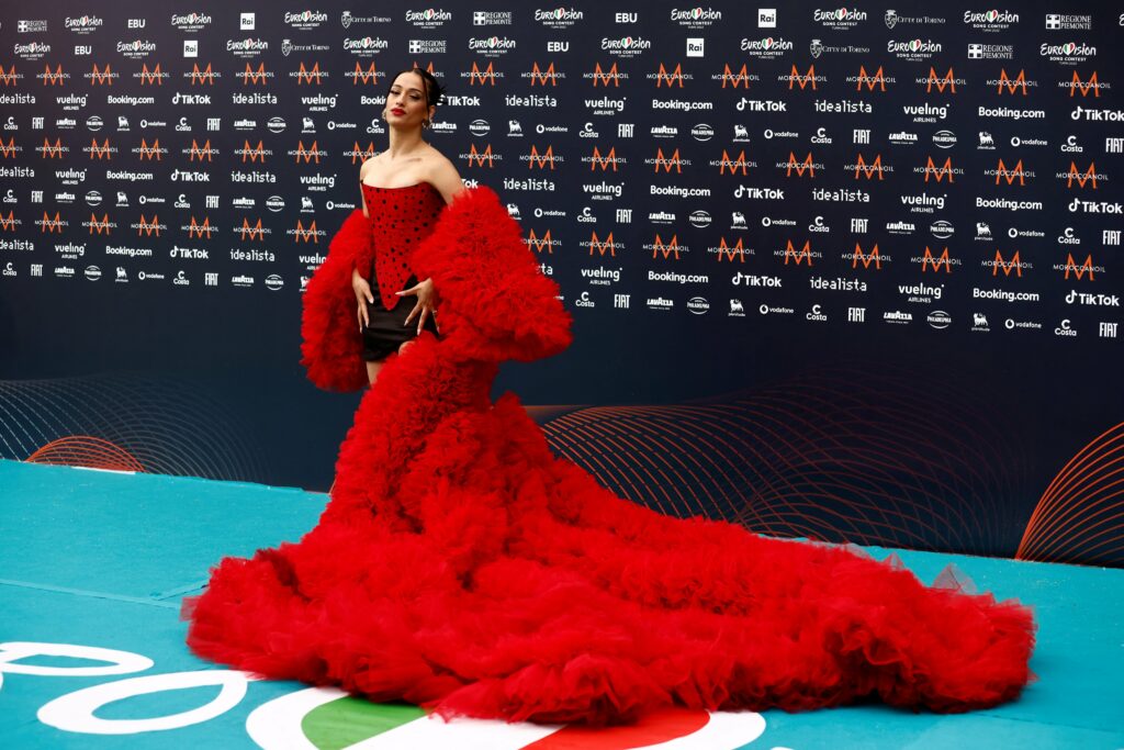 Chanel eurovision alfombra