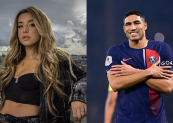 Lola Índigo y Achraf Hakimi