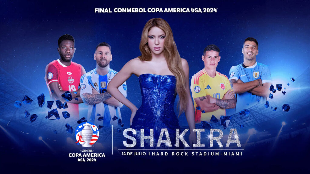 shakira copa américa