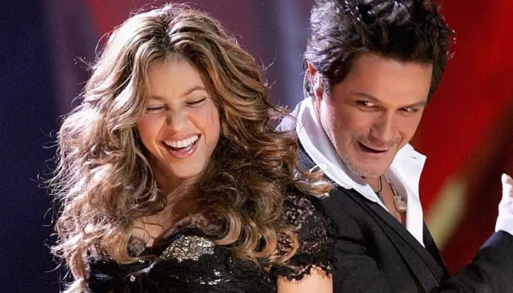 Shakira y Alejandro Sanz